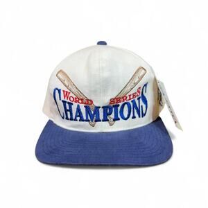 Vintage 1997 starter world series Champions blue snapback hat mlb